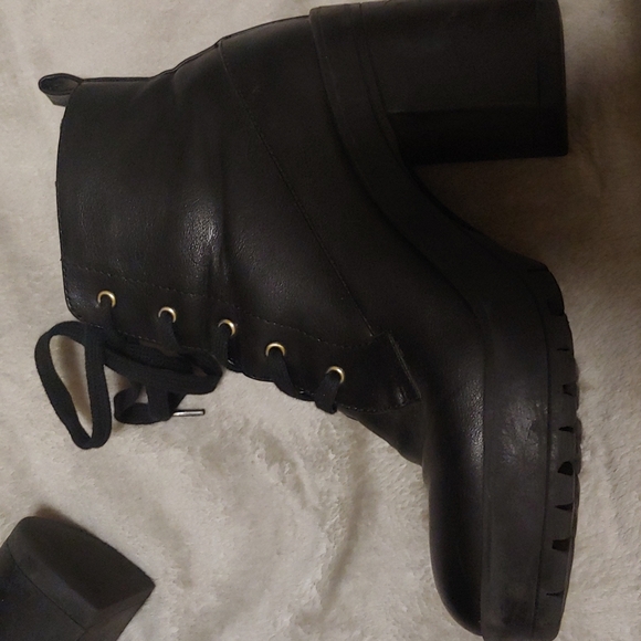 Black Combat Boots - Picture 5 of 8